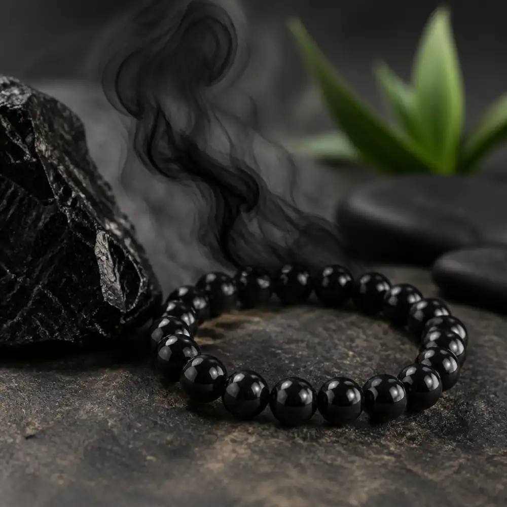 feng shui náramek obsidián