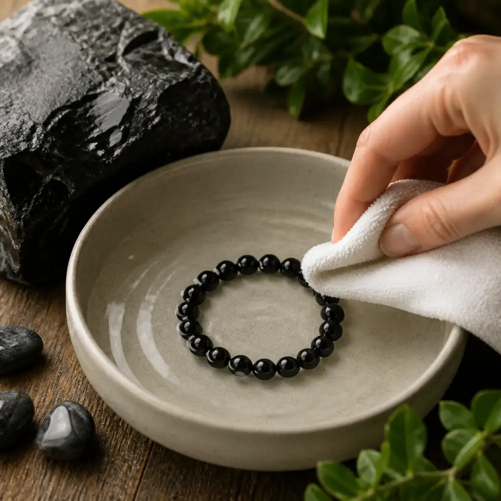 feng shui náramek obsidián