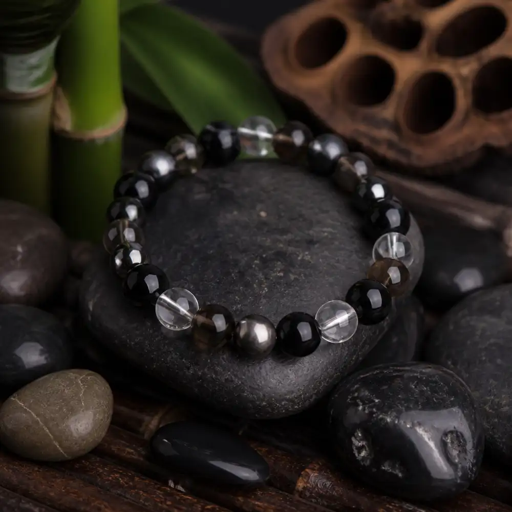 feng shui náramek obsidián