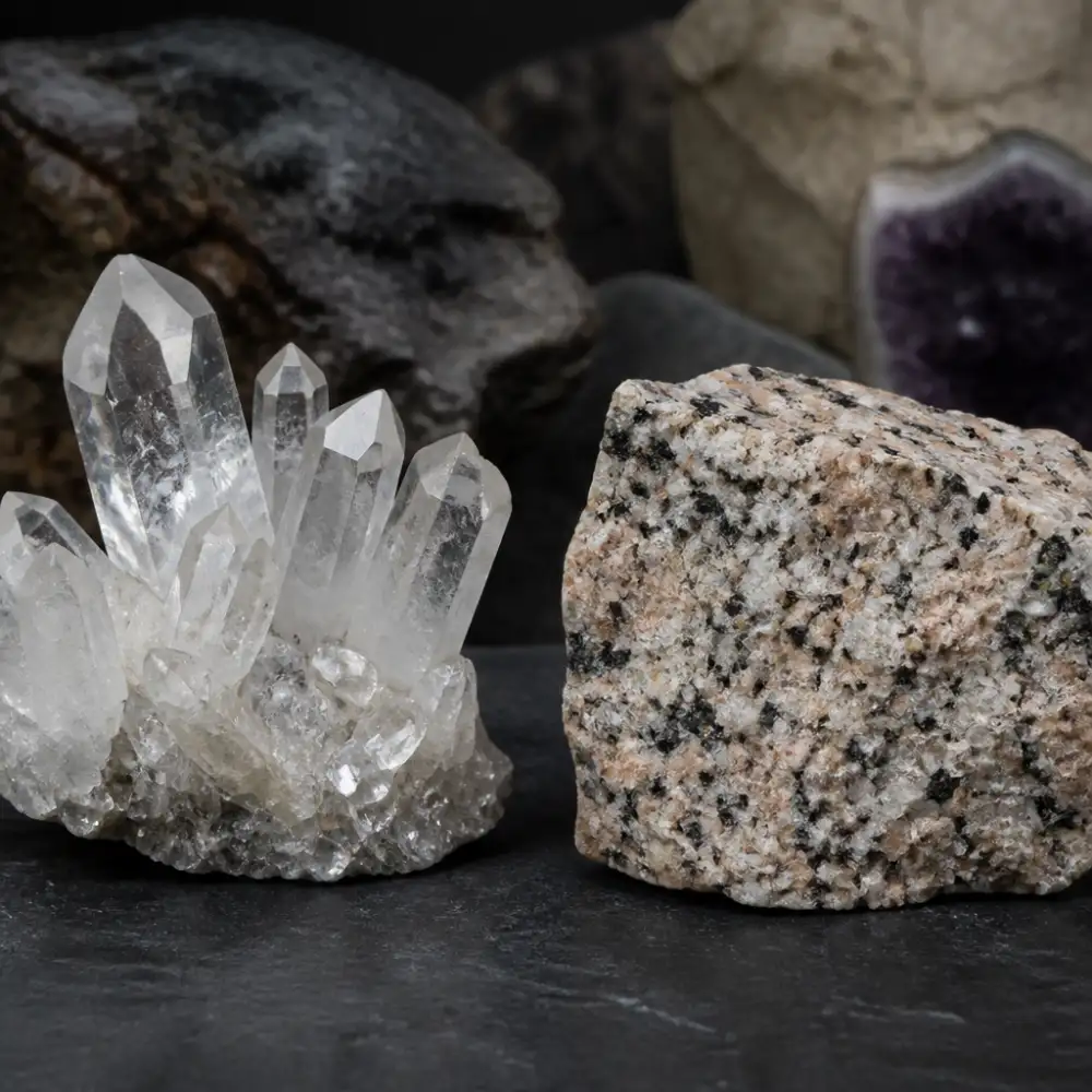 krystaly a minerály