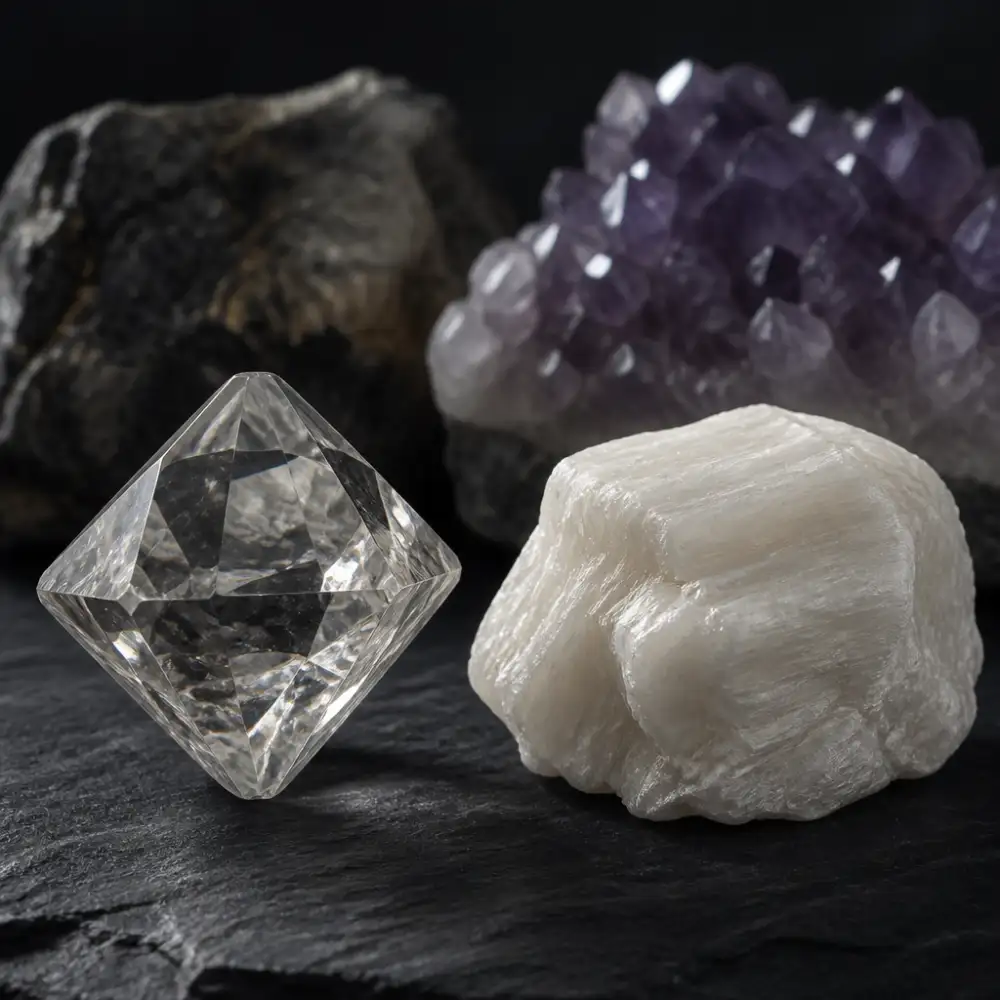 krystaly a minerály