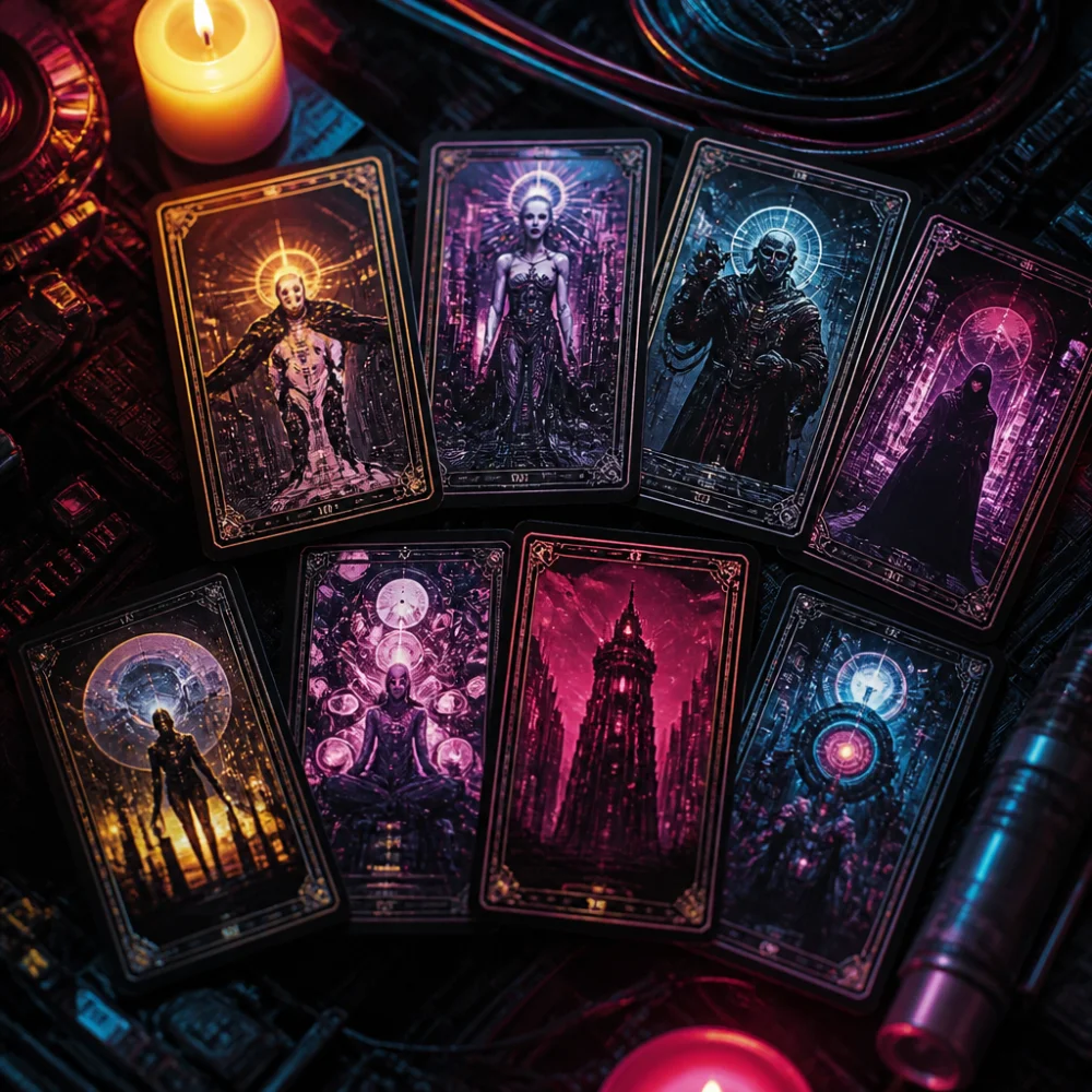 Cyberpunk Tarot Cards